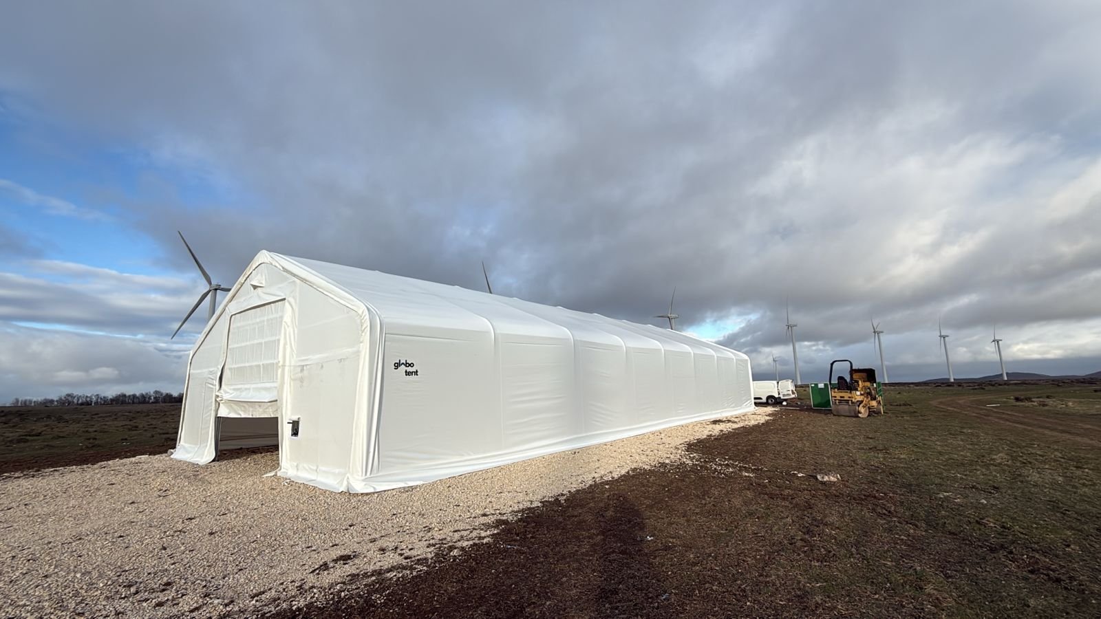 Tenda de Armazenagem em Burgos