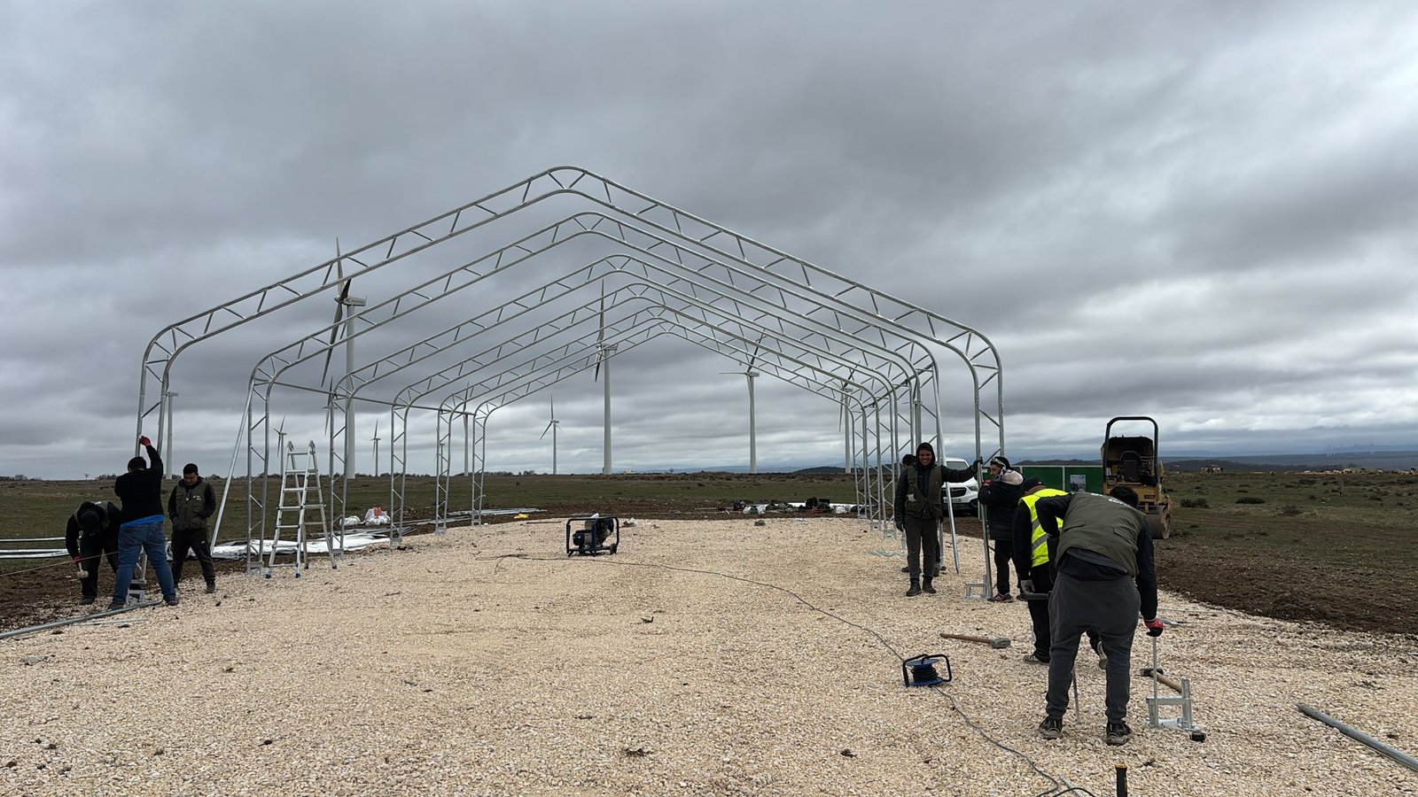 Tenda de Armazenagem em Burgos