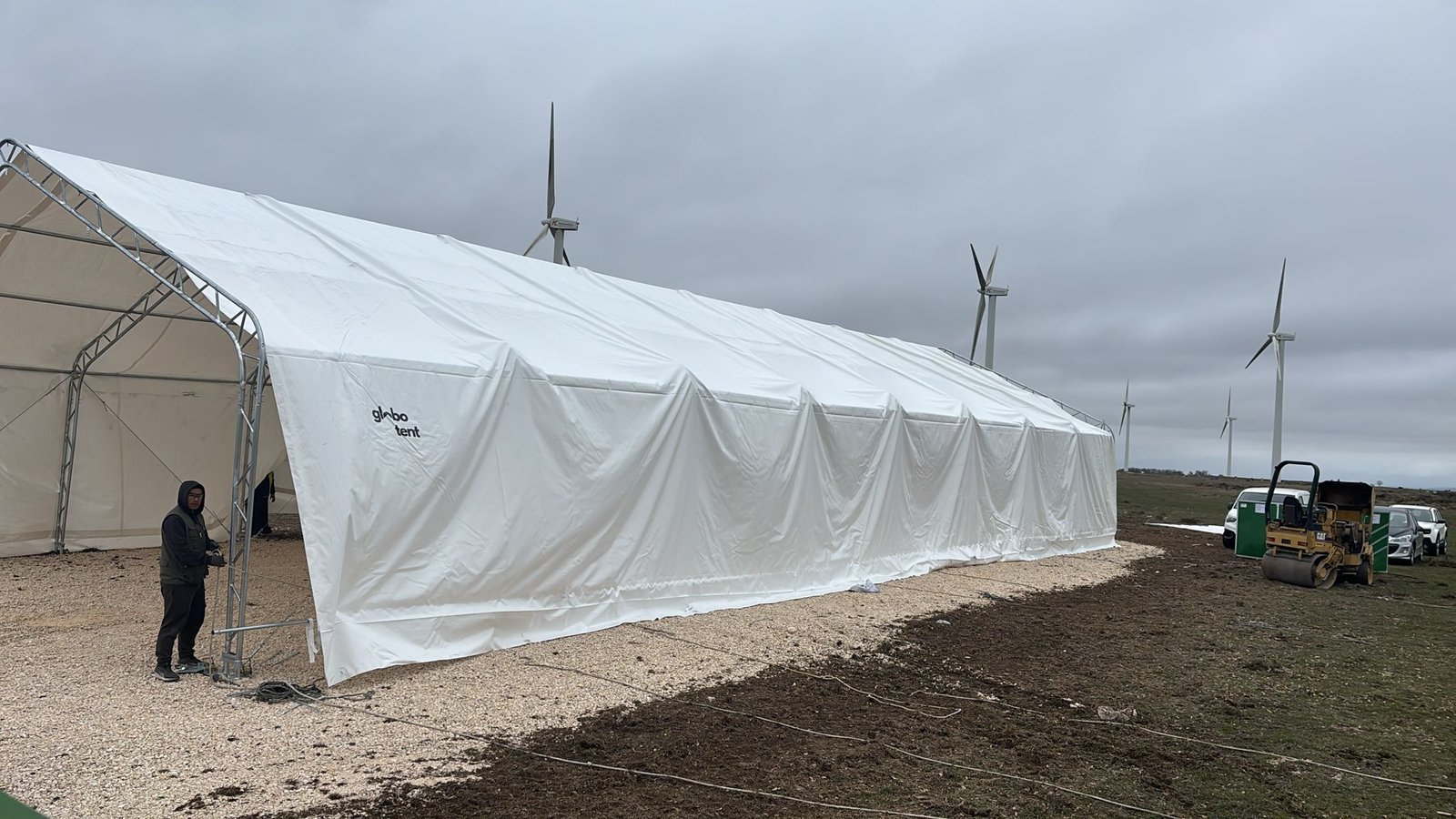 Tenda de Armazenagem em Burgos