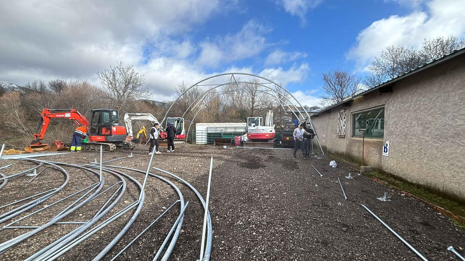 Tenda Agrícola em Cercedilla