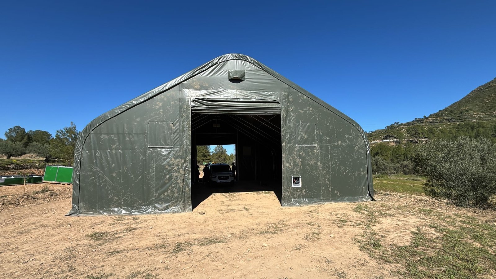 Tenda de Armazenagem em Chulilla