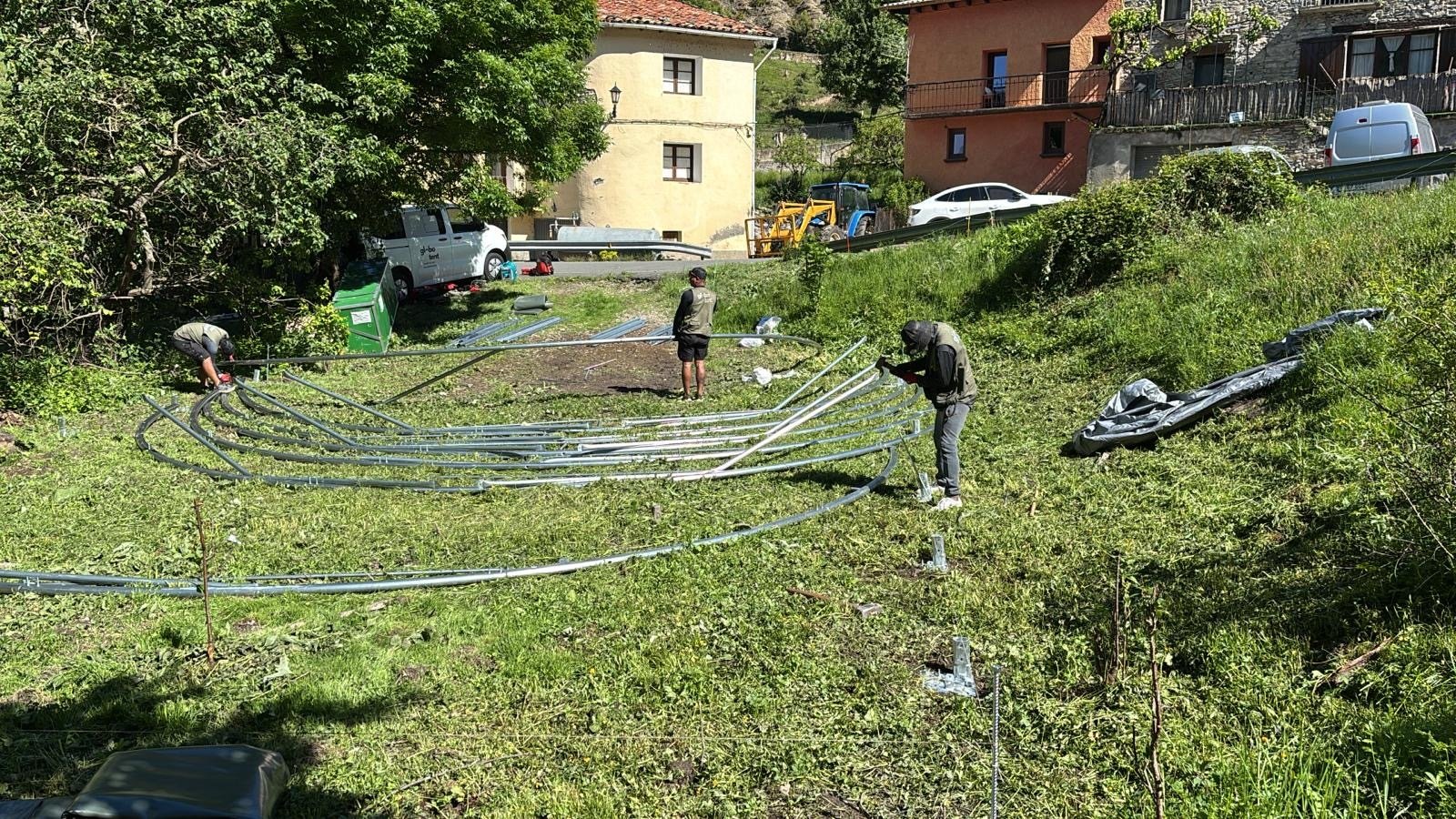 Tenda Agrícola em Huesca
