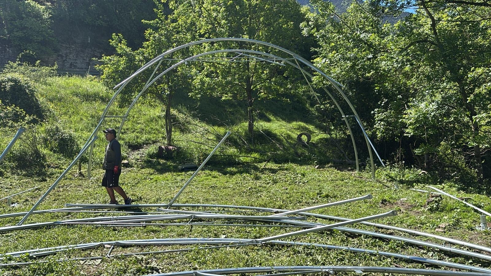 Tenda Agrícola em Huesca