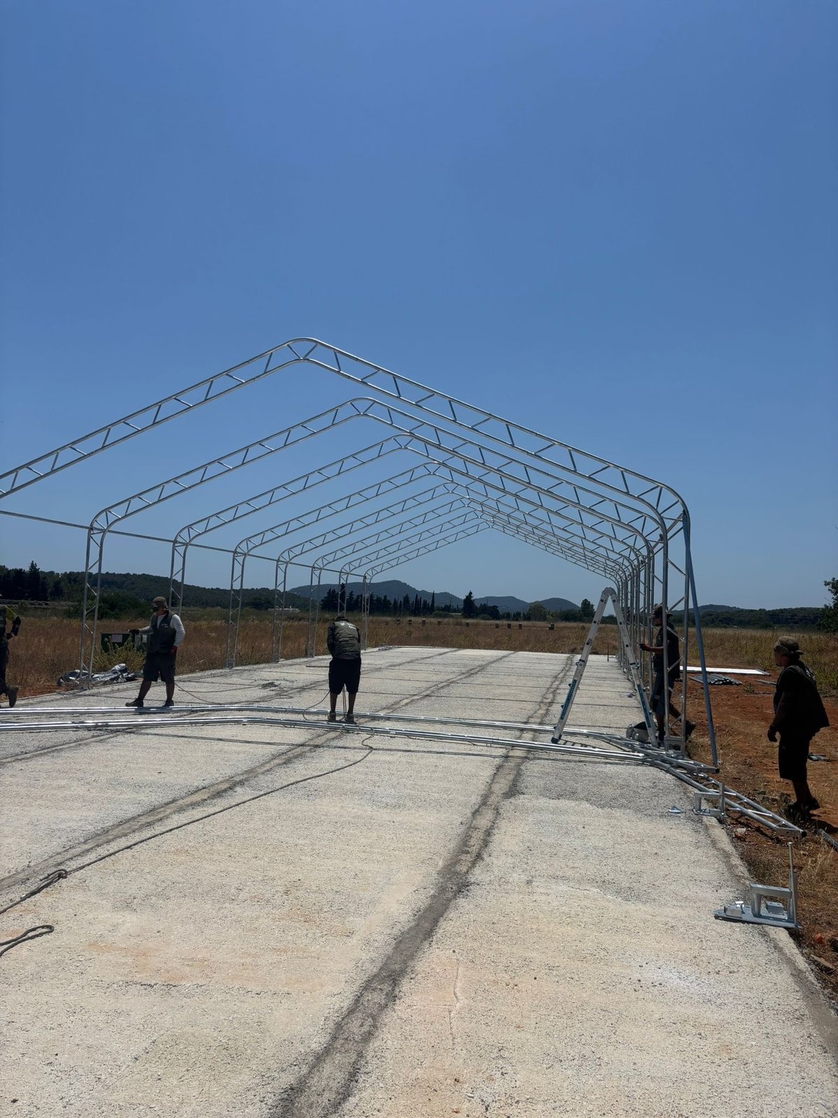 Tenda de Armazenagem em Ibiza