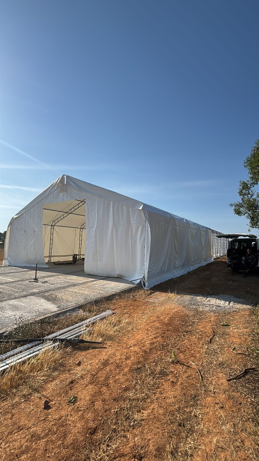 Tenda de Armazenagem em Ibiza