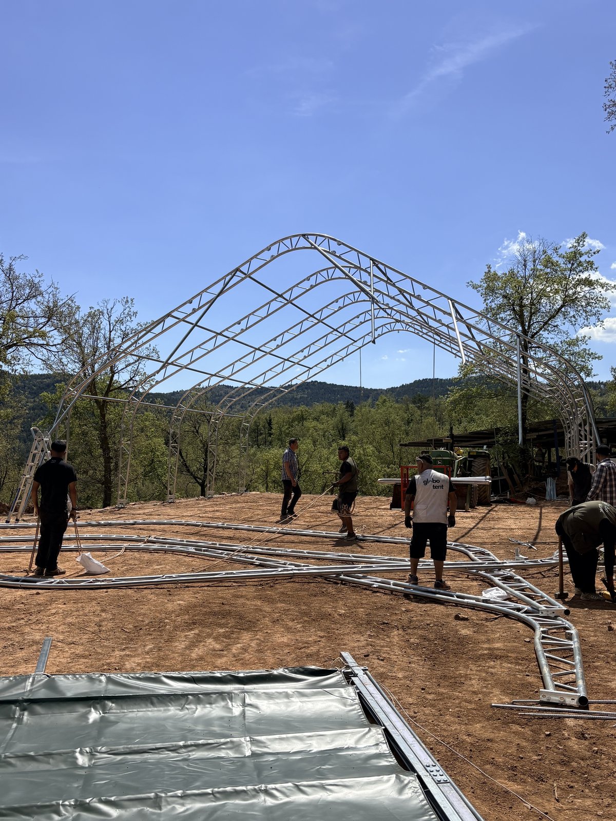Tenda de Armazenagem em L'Estany