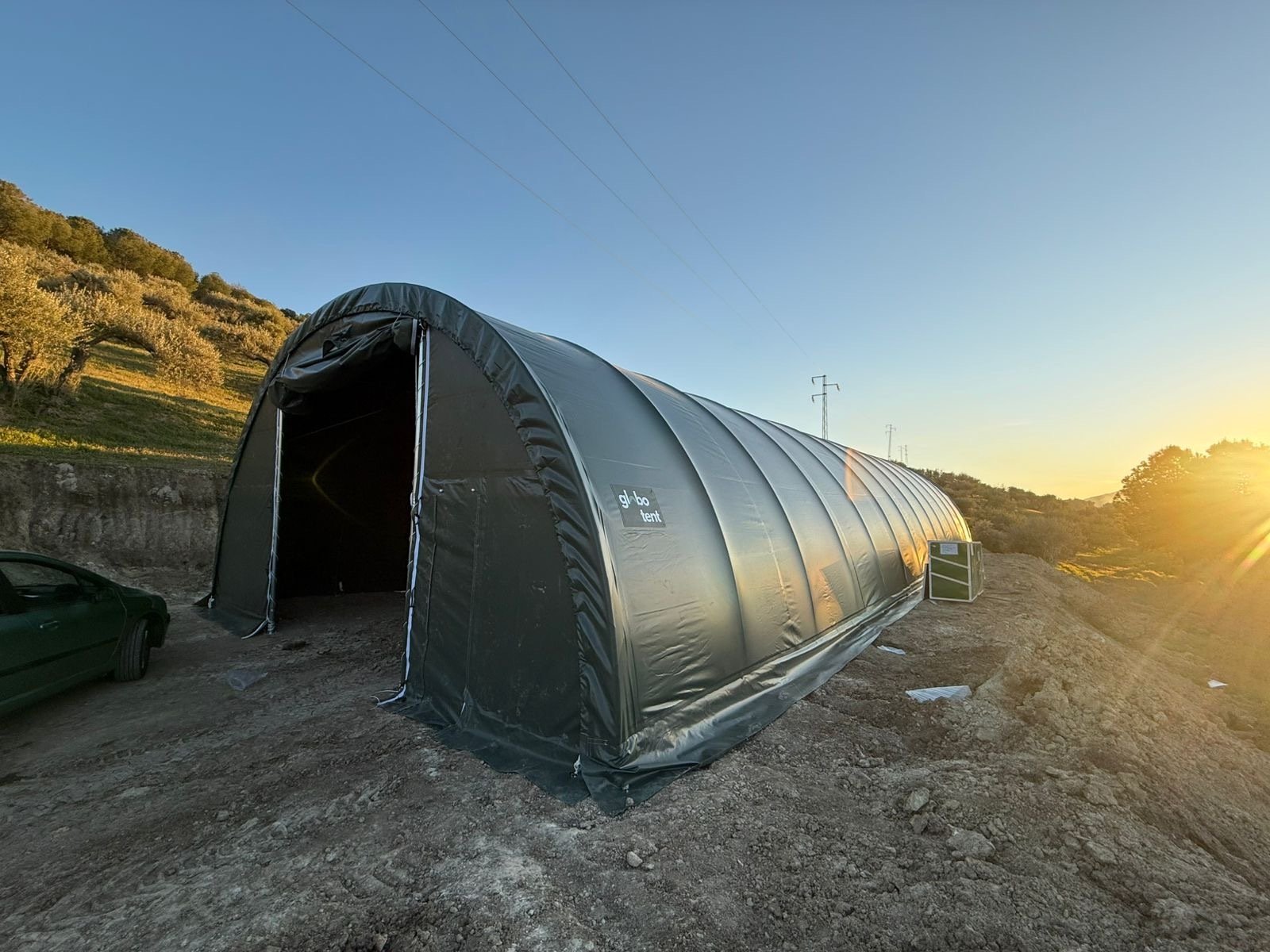 Tenda Agrícola em Los Corrales
