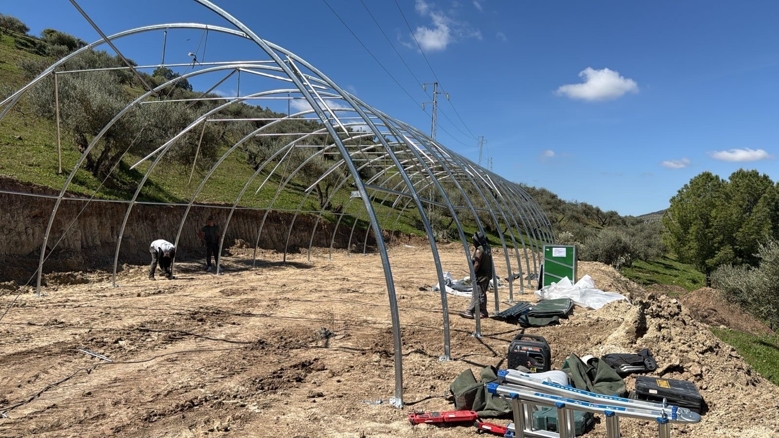 Tenda Agrícola em Los Corrales