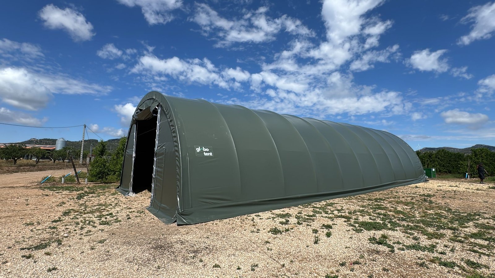 Tenda Agrícola em Mora d'Ebre
