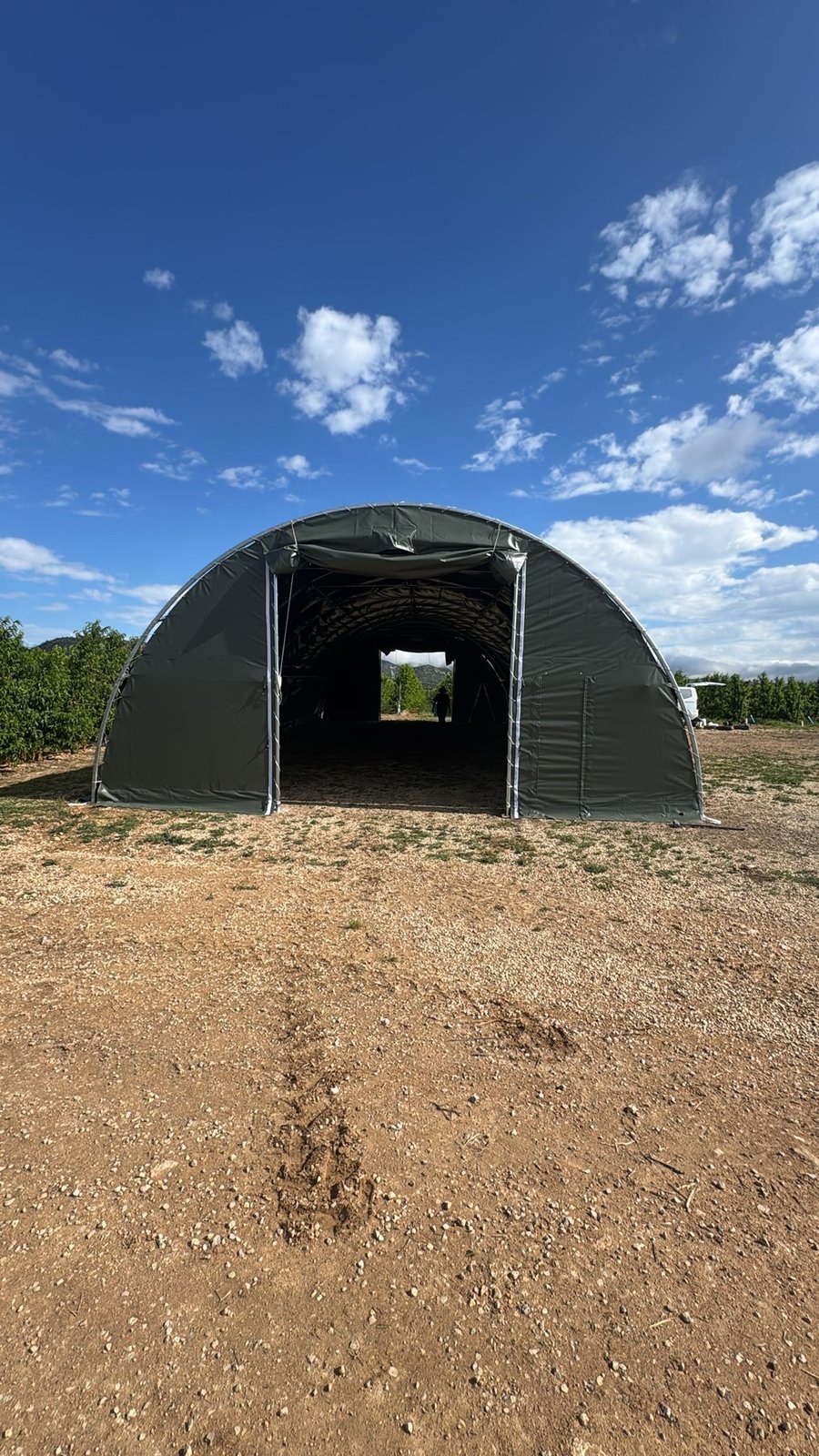 Tenda Agrícola em Mora d'Ebre