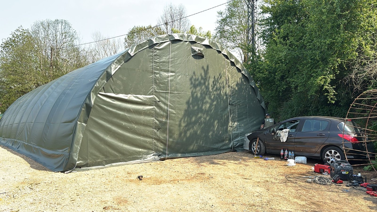 Tenda Agrícola em Oviedo