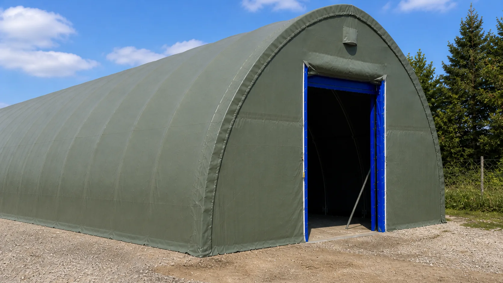 Tenda Agrícola 12,20 × 30 × 6,10 m