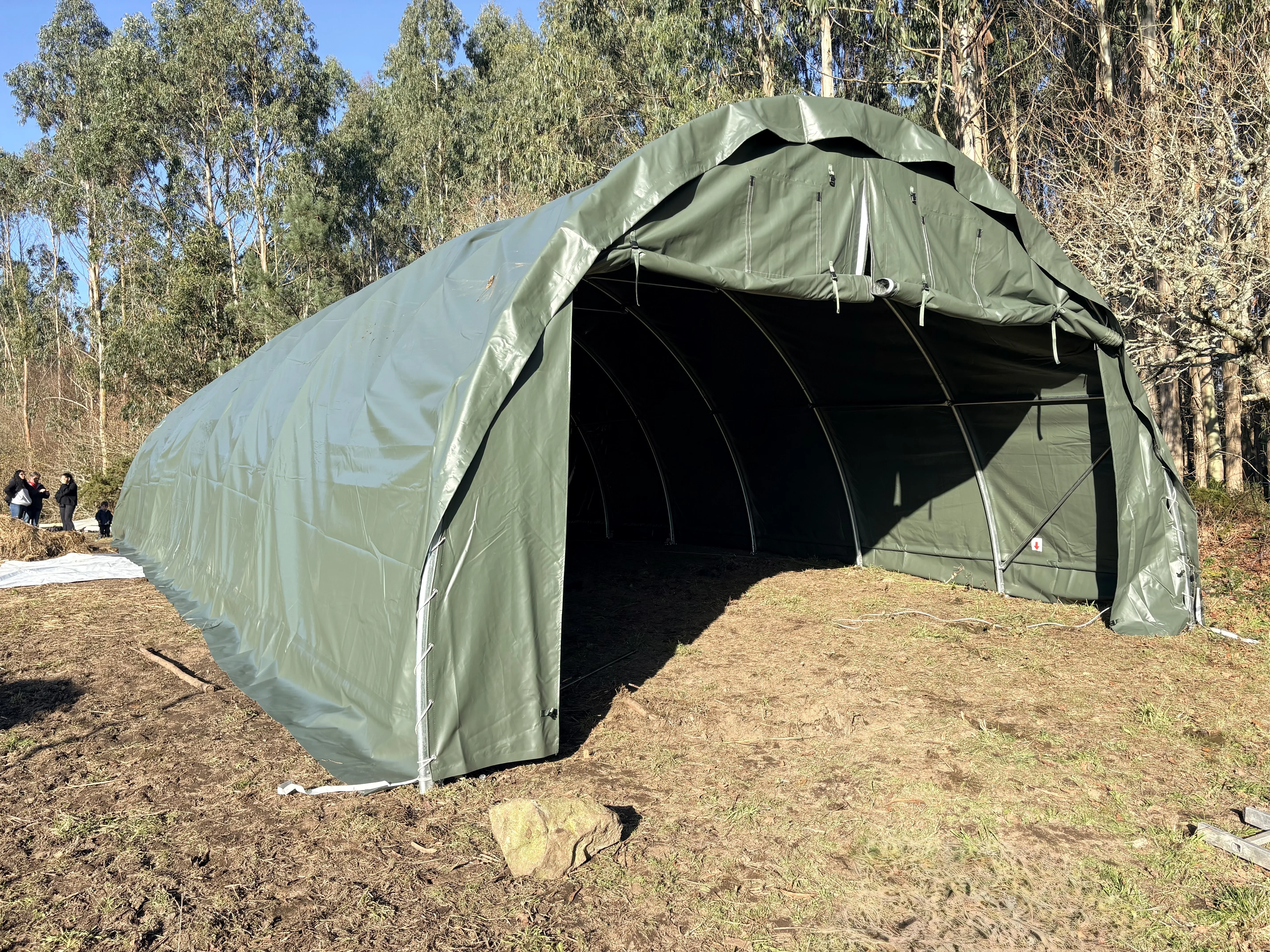 Tenda Agrícola 6,10 × 18,30 × 3,66 m