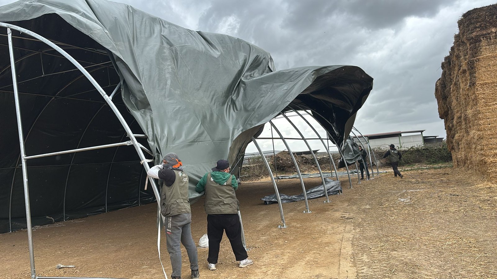 Tenda Agrícola em Salamanca