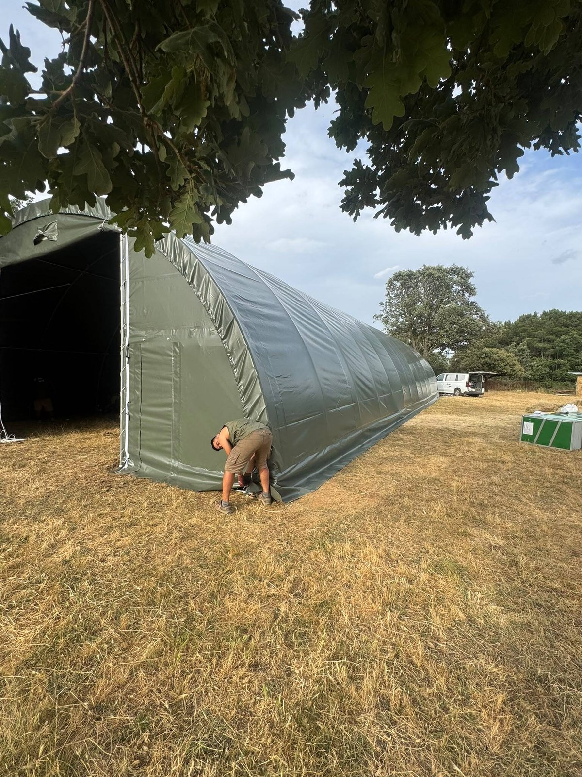 Tenda Agrícola em Salamanca