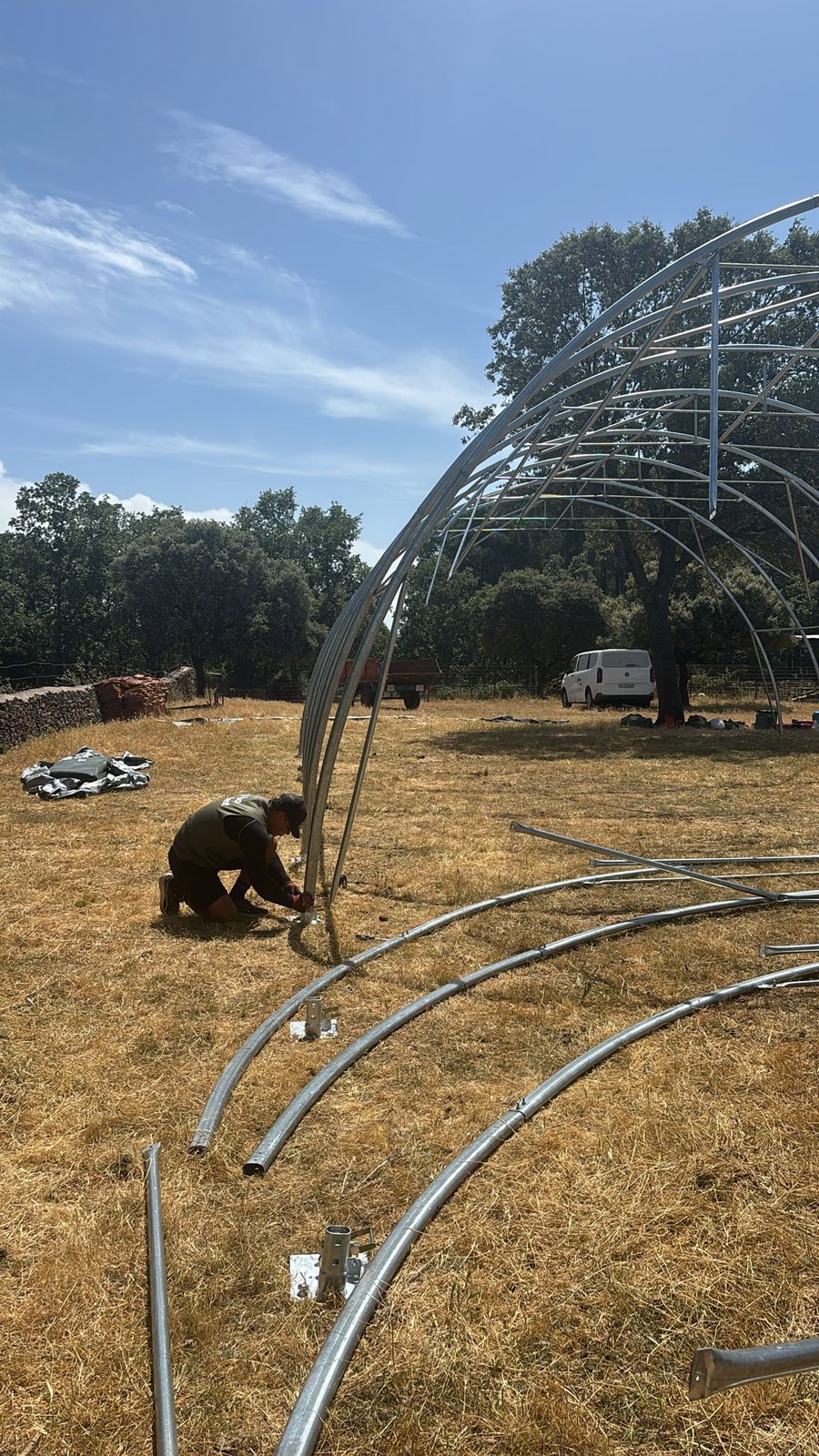 Tenda Agrícola em Salamanca