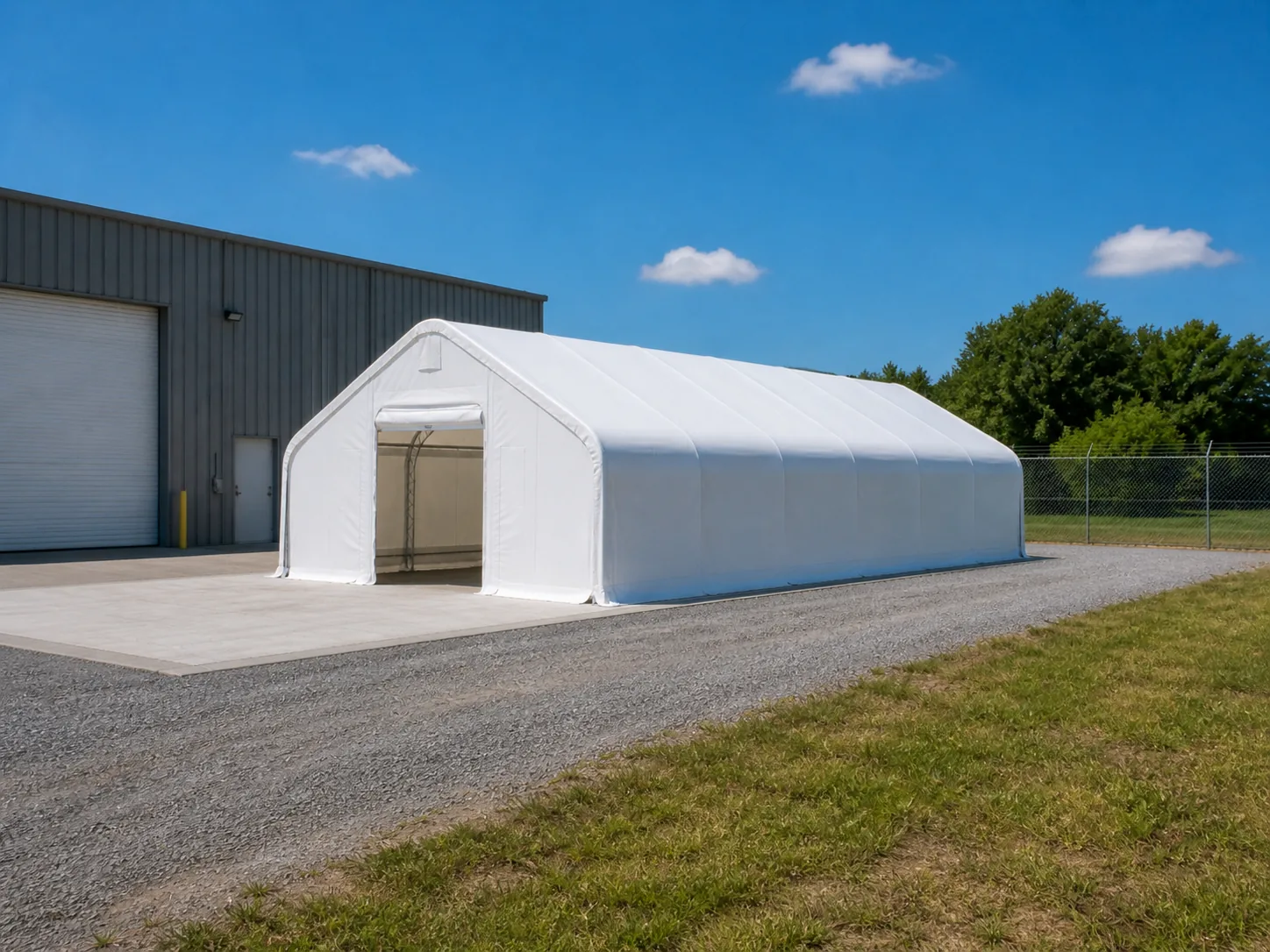 Tenda de Armazenagem 10 × 15,25 × 5,20 m