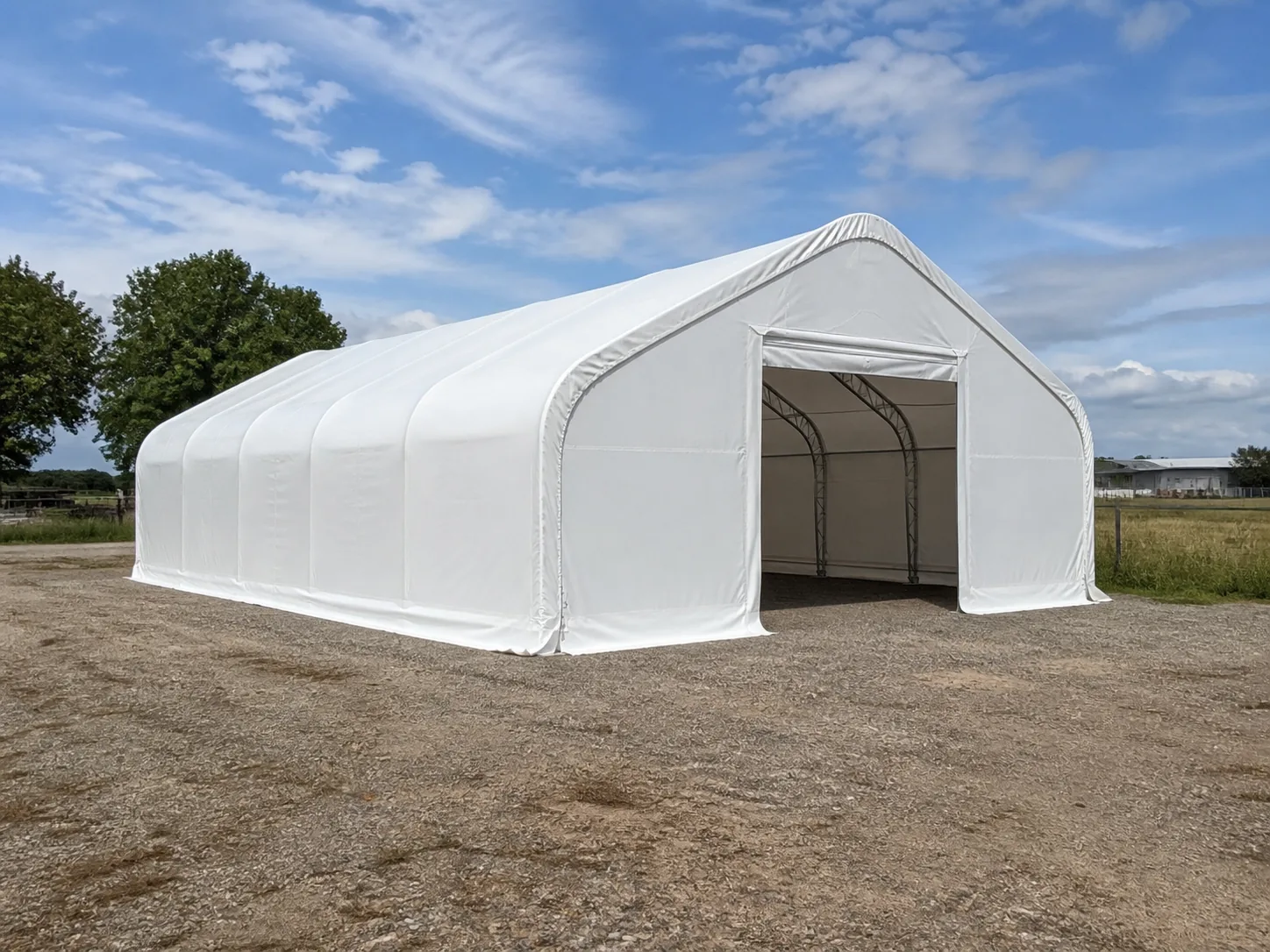 Tenda de Armazenagem 12,20 × 18 × 6,40 m