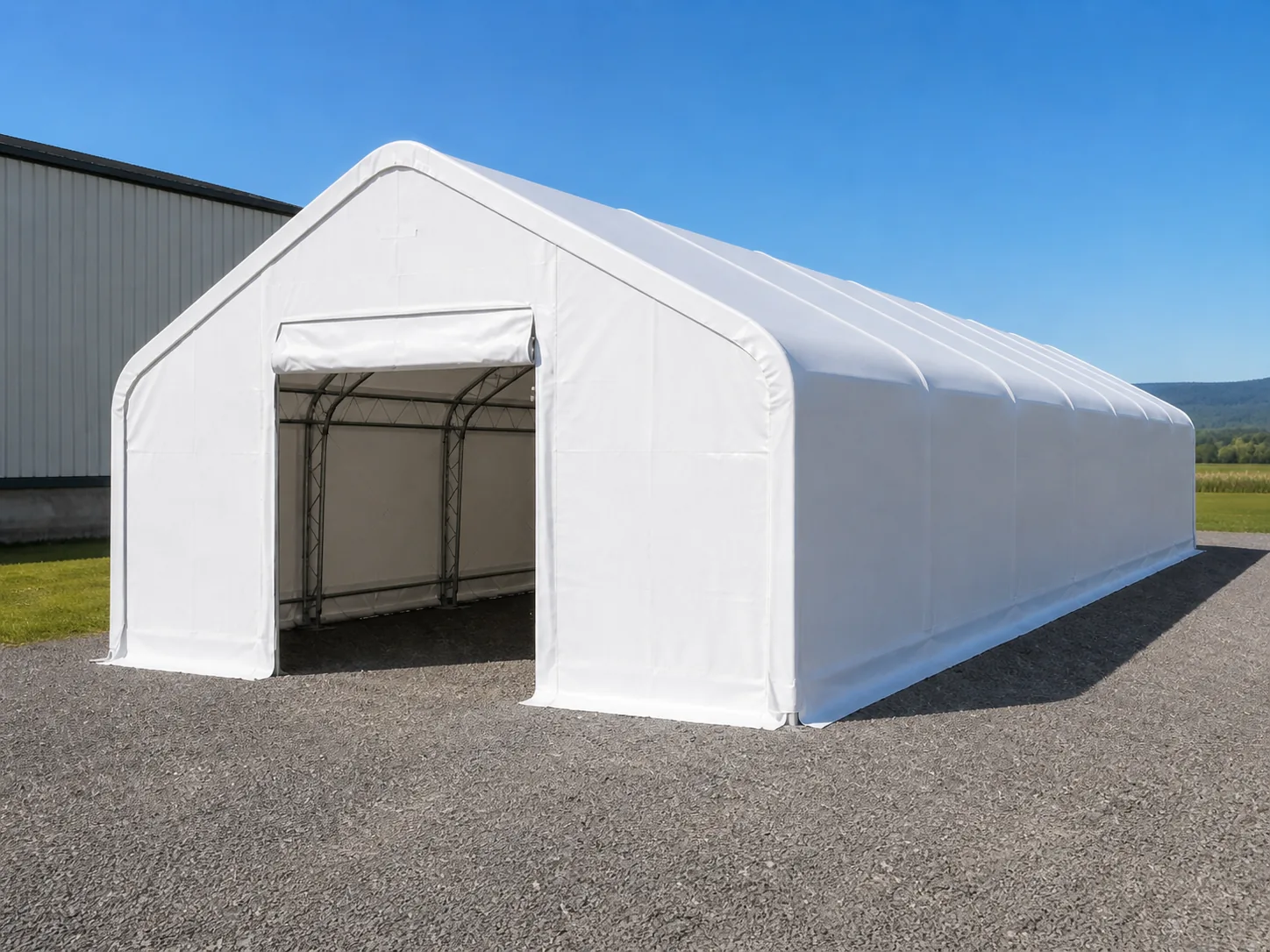 Tenda de Armazenagem 8 × 18 × 4,80 m