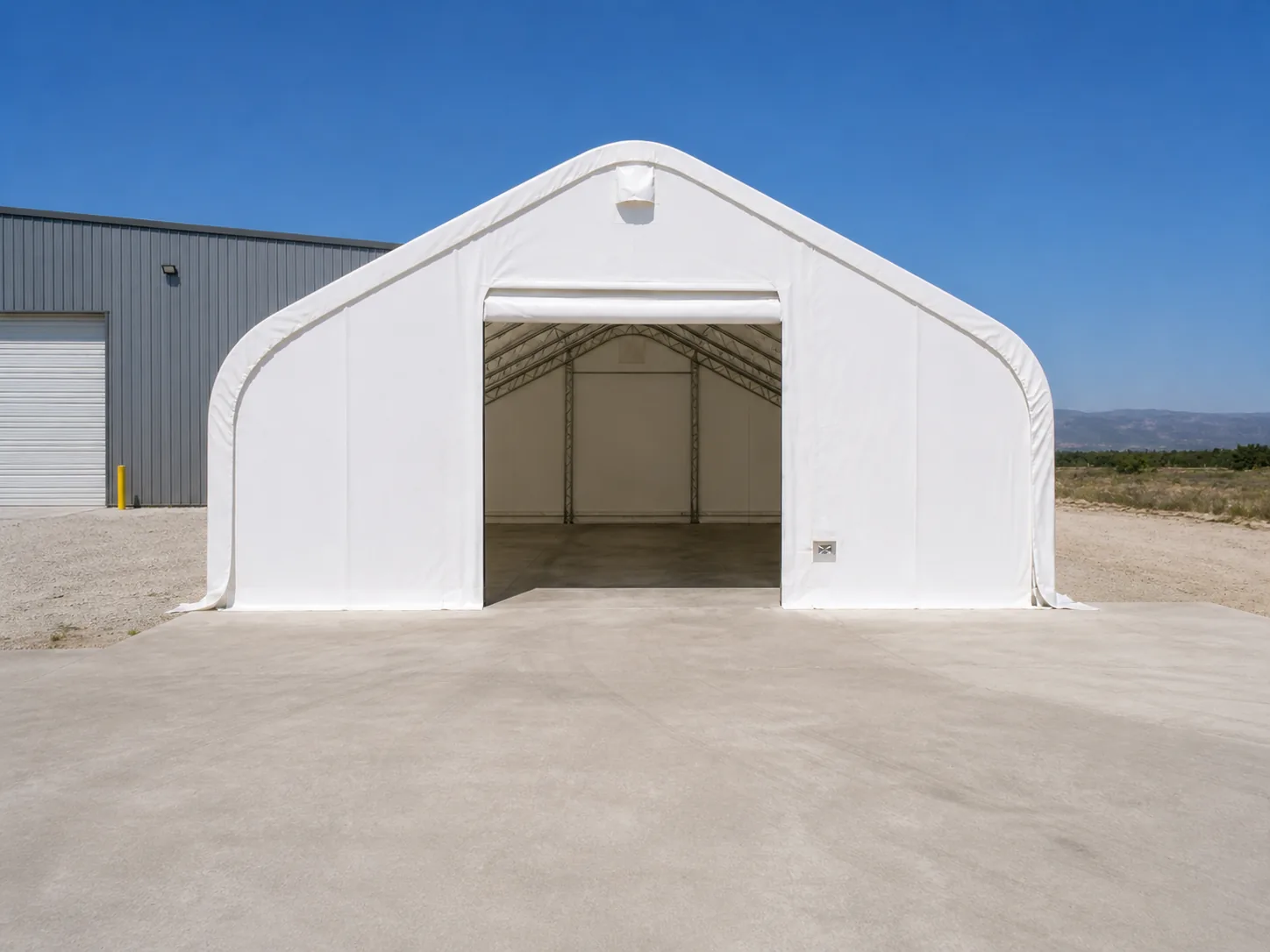 Tenda de Armazenagem 8 × 21,30 × 5,20 m