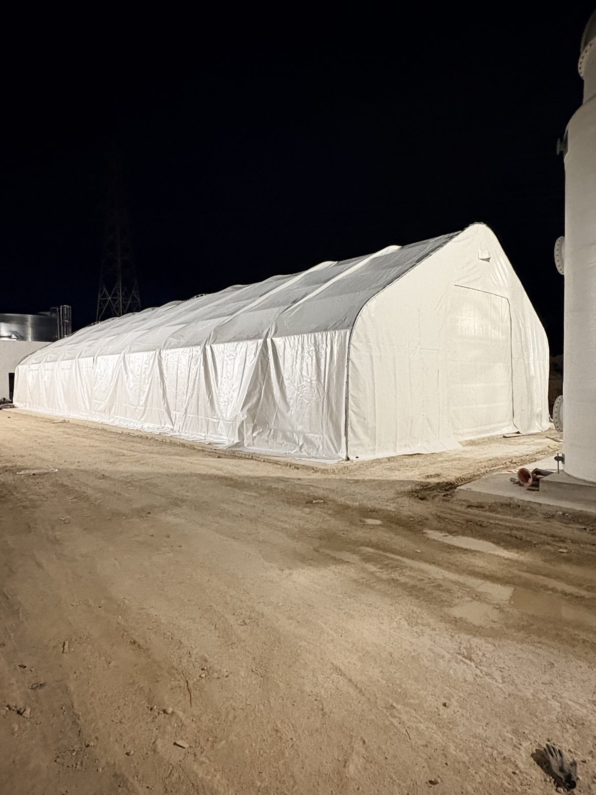 Tenda de Armazenagem para Valls Nutrición