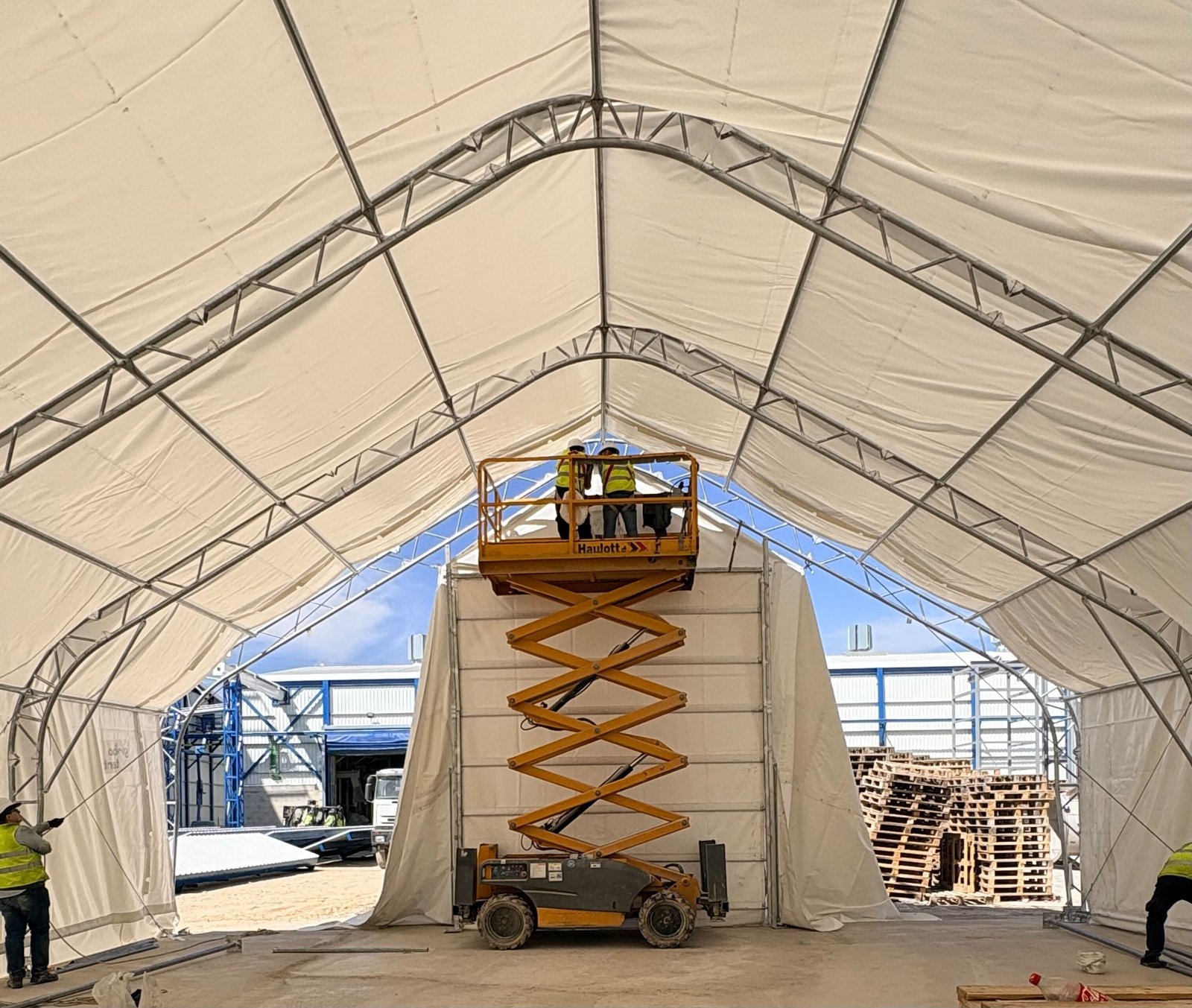 Tenda de Armazenagem para Valls Nutrición