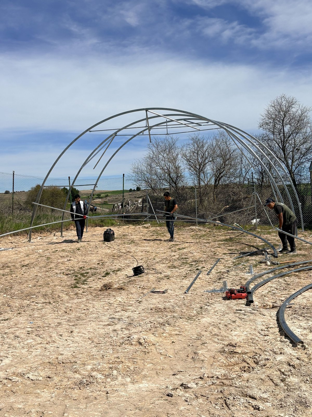 Tenda Agrícola em Villarejo del Espartal