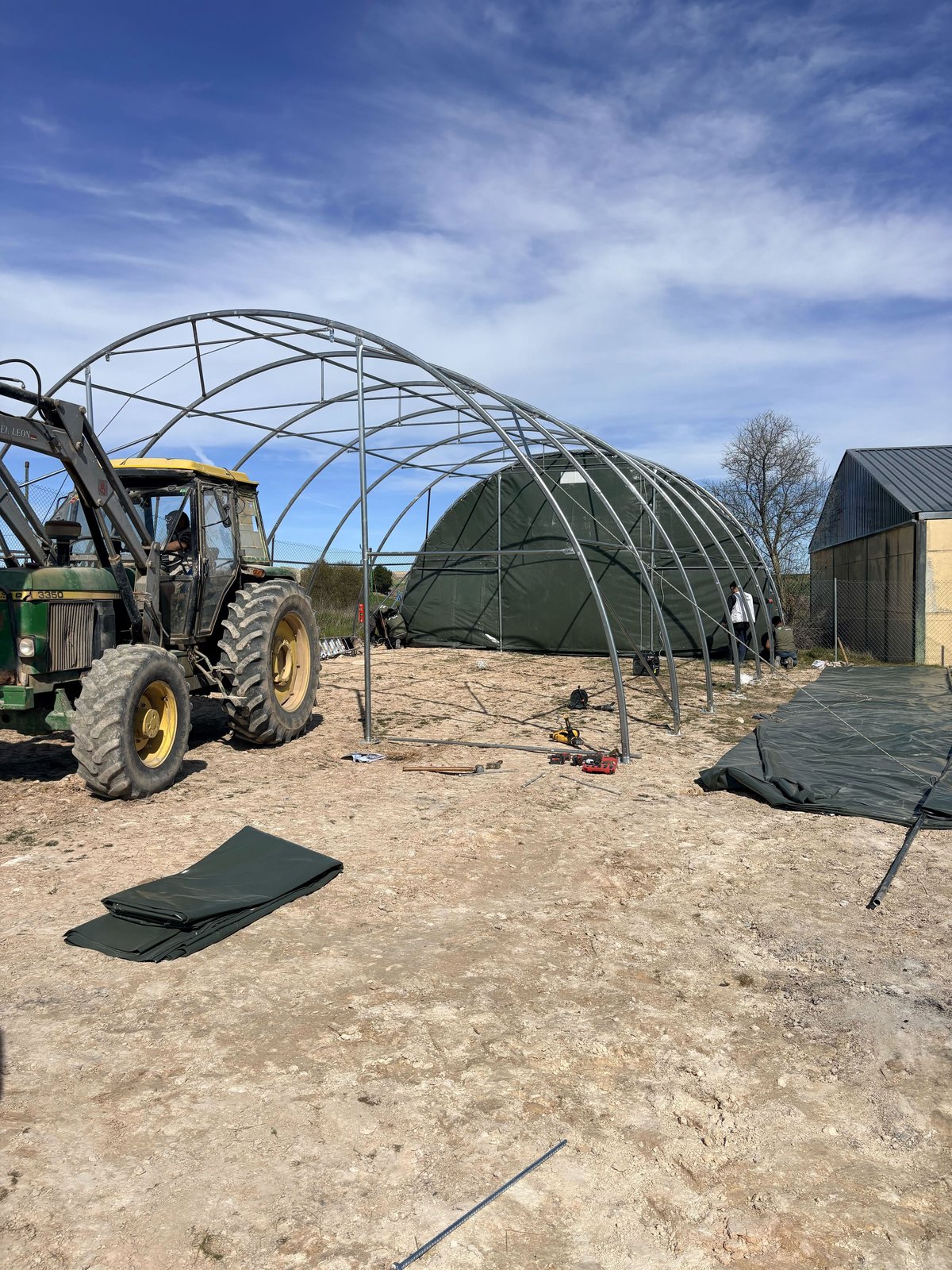 Tenda Agrícola em Villarejo del Espartal